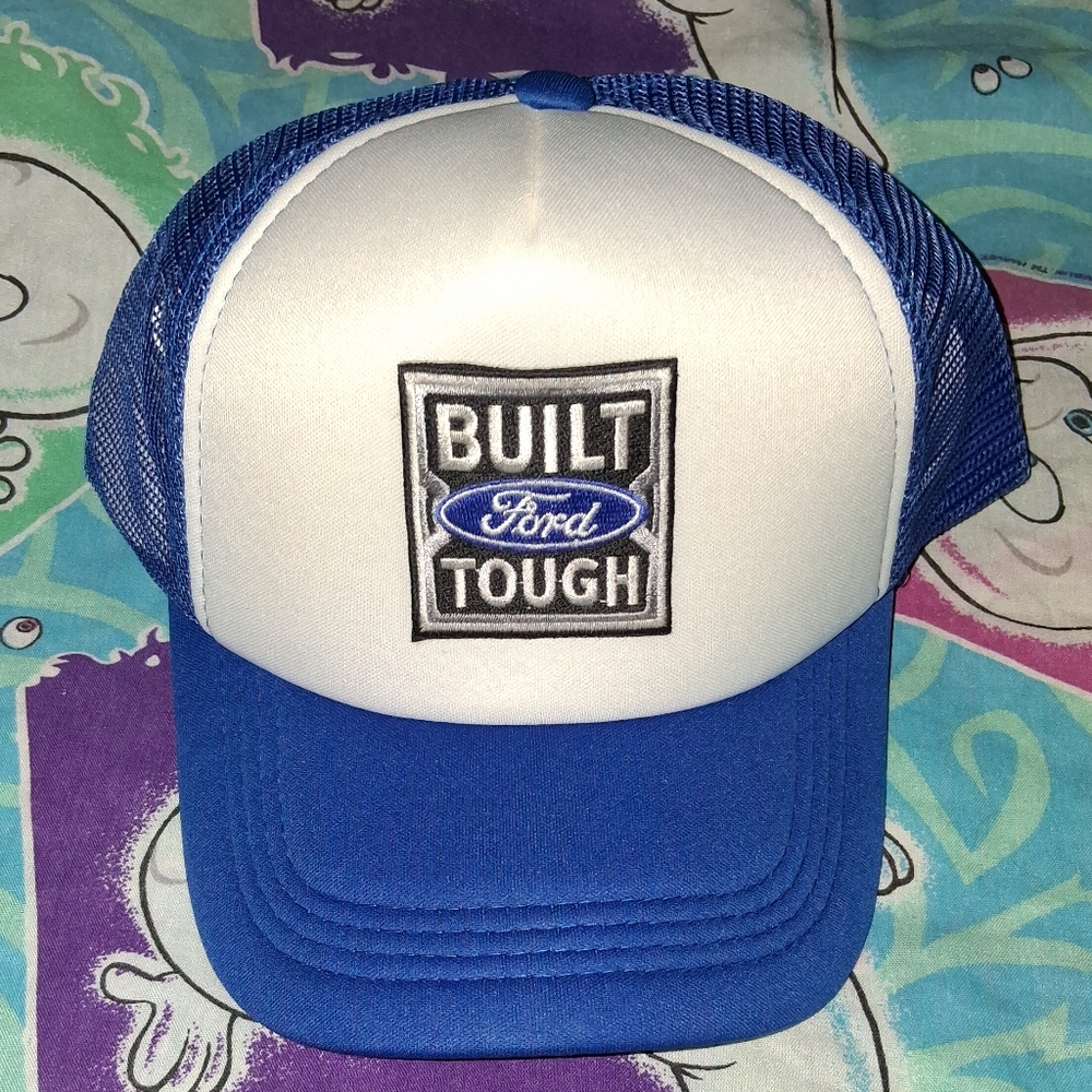 New 90s Ford Vintage Trucker Hat Snapback Promo Employee Worker Vintage Car